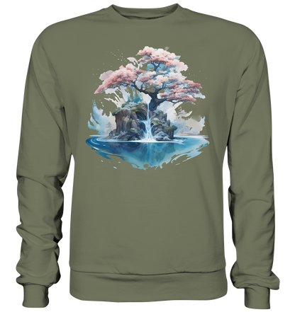 Fantasie Landschaft 9 - Premium Sweatshirt