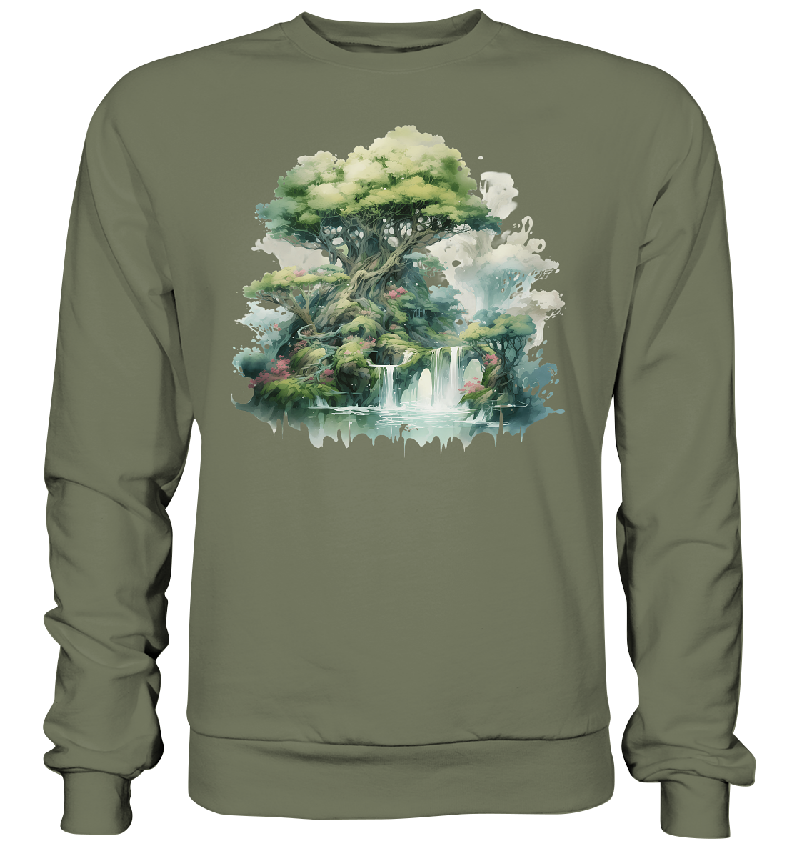 Fantasie Landschaft 15 - Premium Sweatshirt