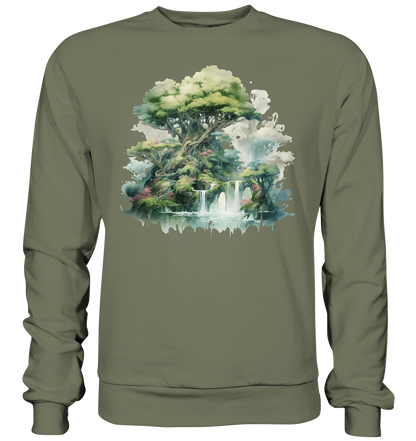 Fantasie Landschaft 15 - Premium Sweatshirt