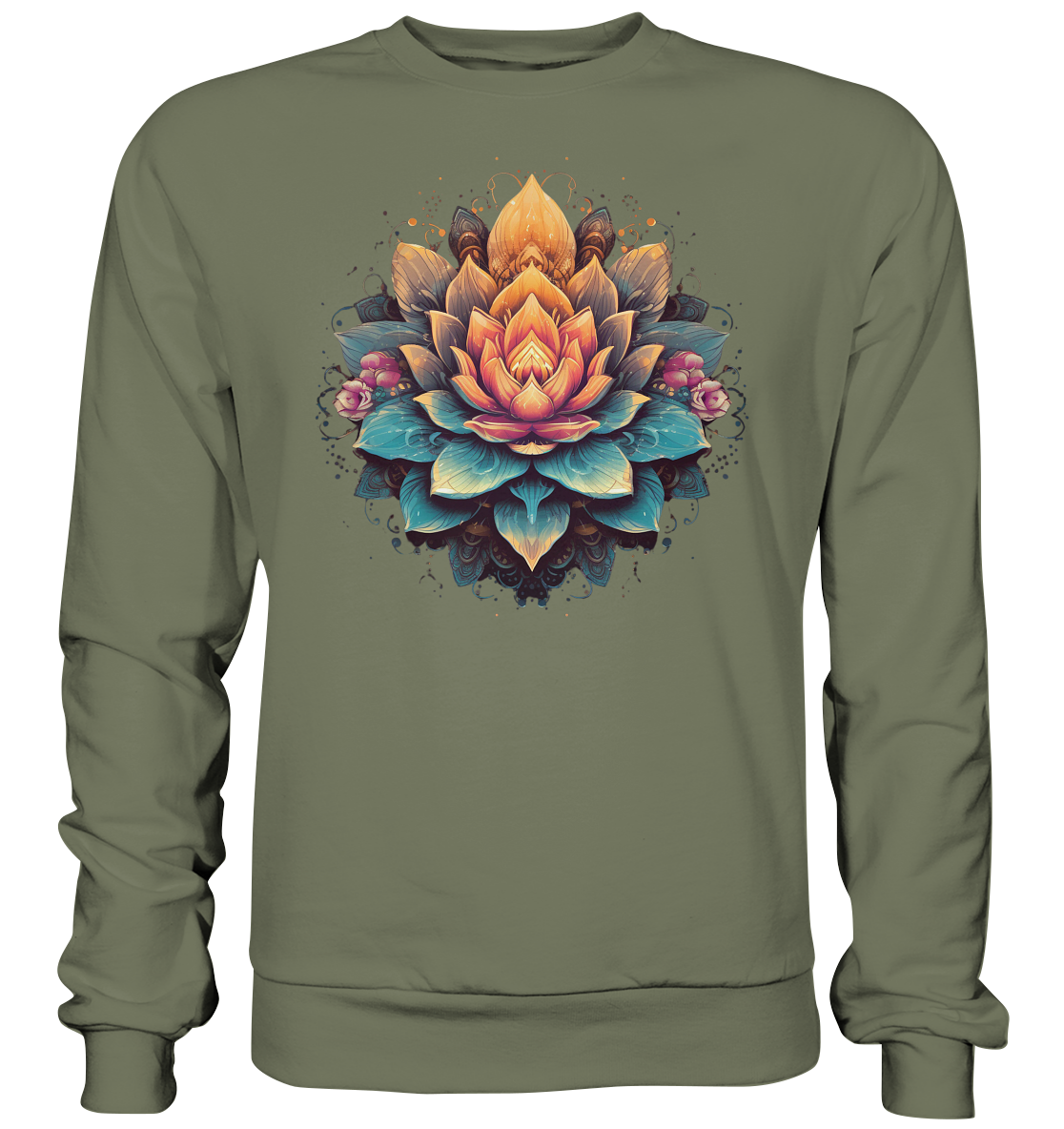 Lotus Blumen 14 - Premium Sweatshirt