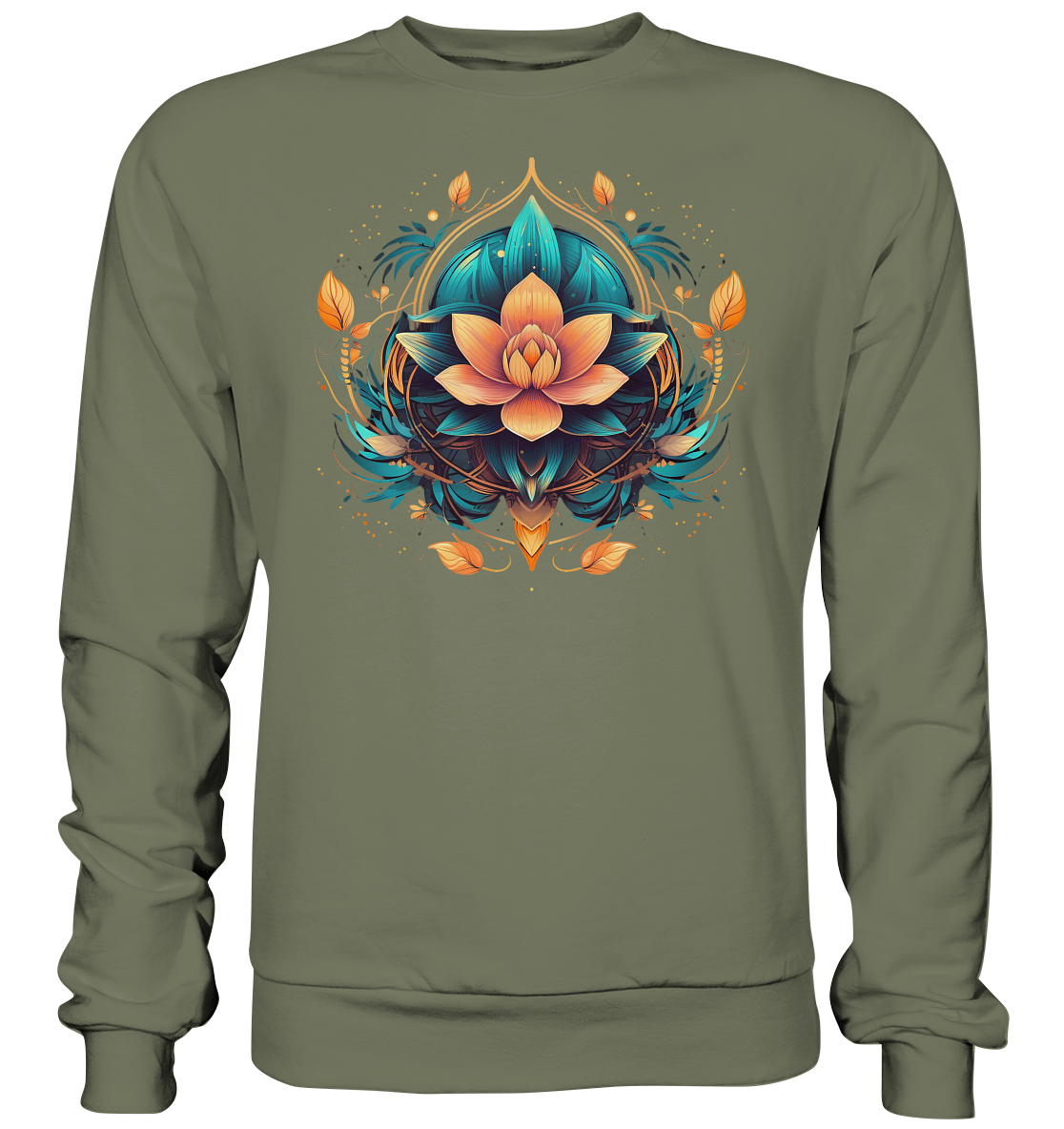 Lotus Blumen 16 - Premium Sweatshirt