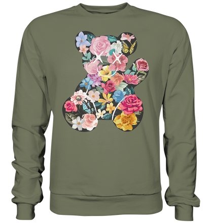 "Blumenbär" Bär Streetstyle - Premium Sweatshirt