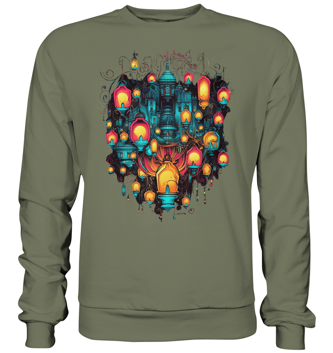 Laternen Lichter 3 - Premium Sweatshirt