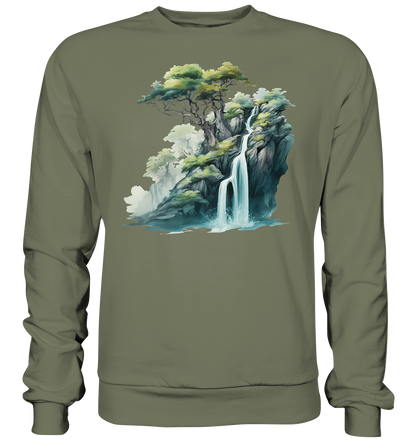 Fantasie Landschaft 13 - Premium Sweatshirt