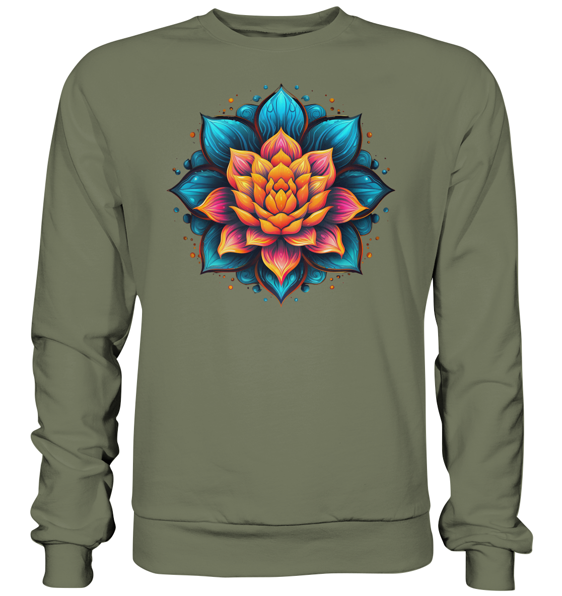 Lotus Blumen 7 - Premium Sweatshirt