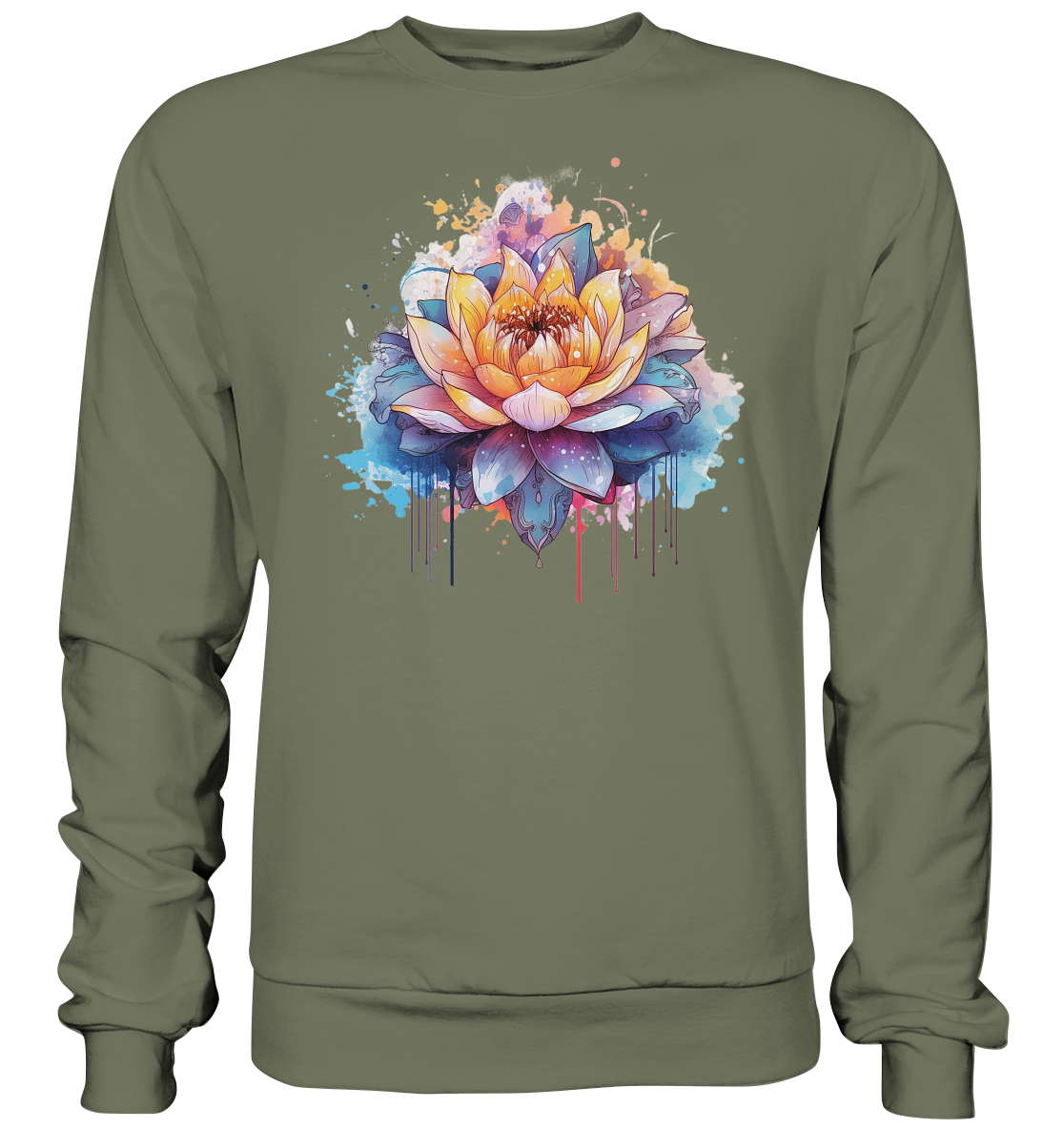 Lotus Blumen 2 - Premium Sweatshirt