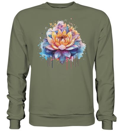 Lotus Blumen 2 - Premium Sweatshirt