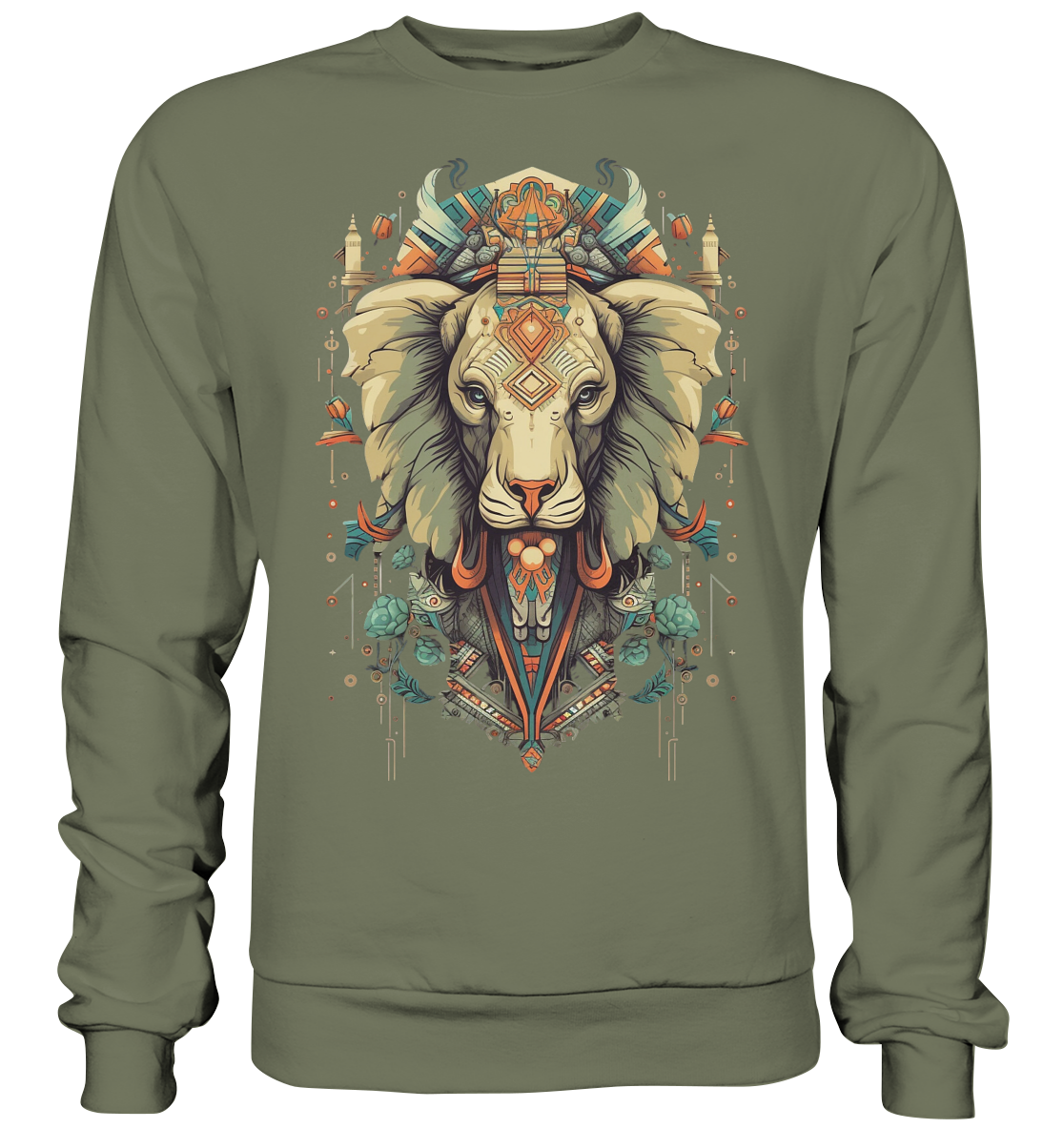 "Löwe" Tiertotems - Premium Sweatshirt