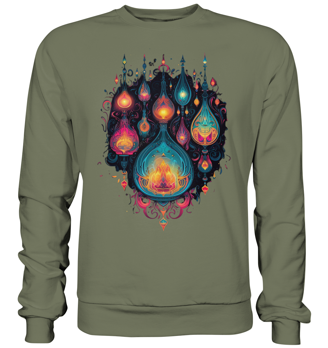 Laternen Lichter 9 - Premium Sweatshirt