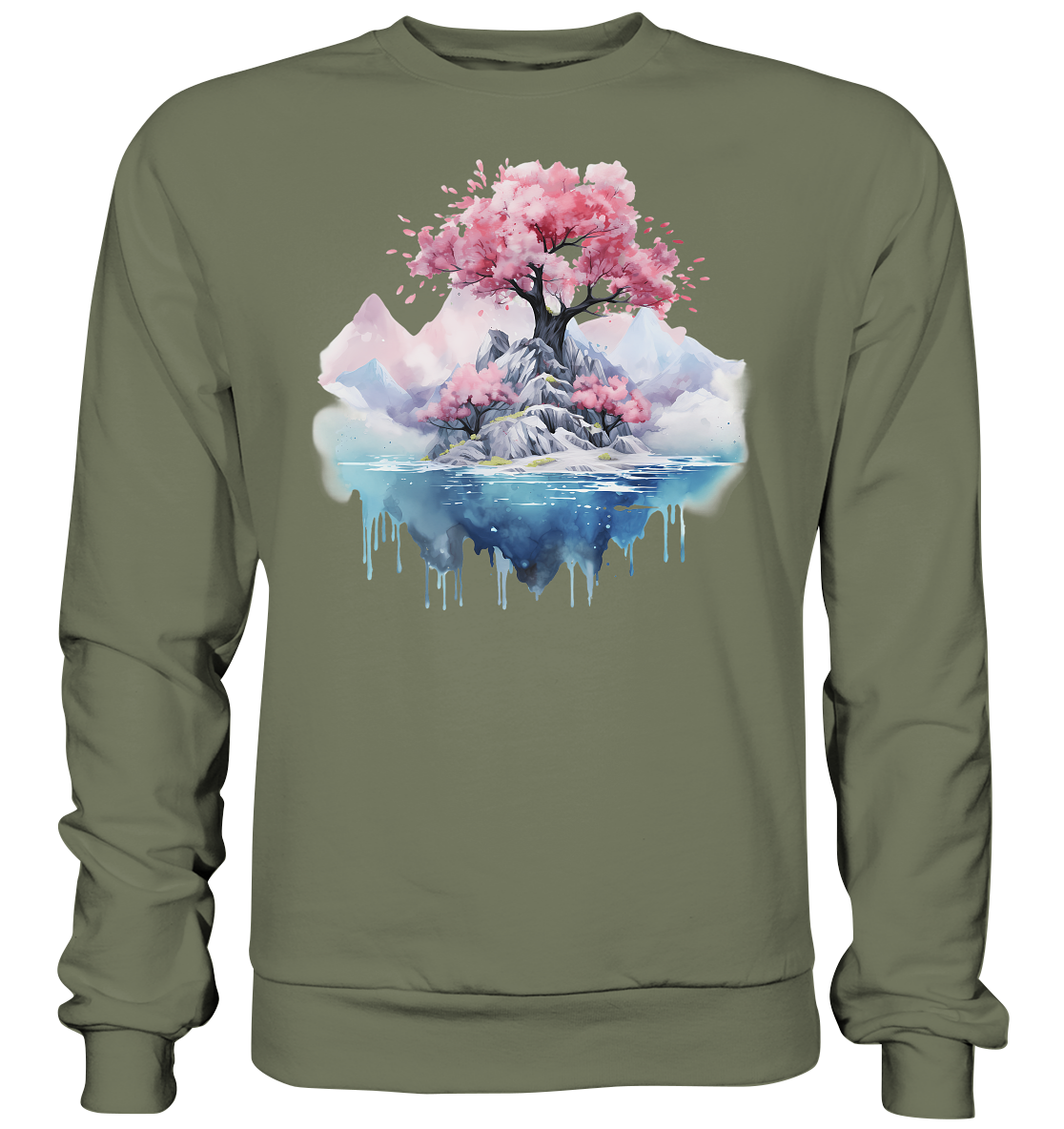 Fantasie Landschaft 14 - Premium Sweatshirt