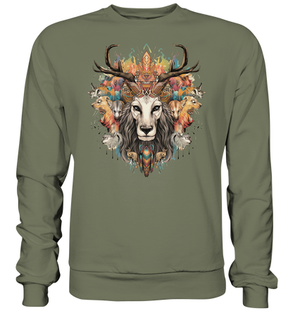 "Tier Kollektion" Tiertotems - Premium Sweatshirt