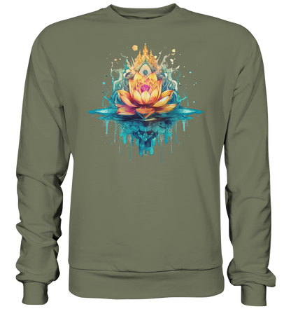 Lotus Blumen 3 - Premium Sweatshirt