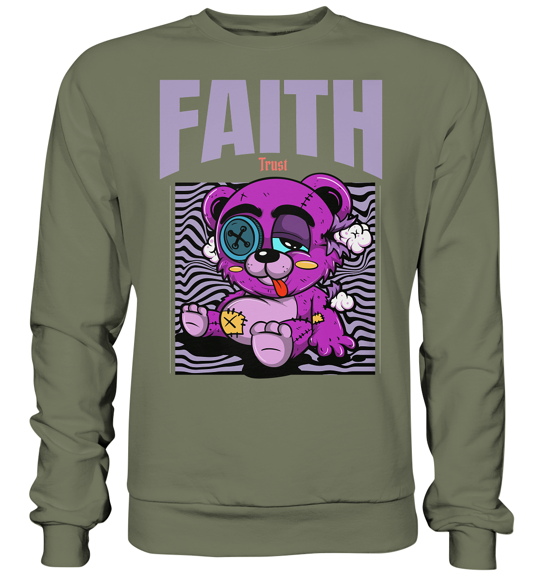 "Faith" Bär Streetstyle - Premium Sweatshirt