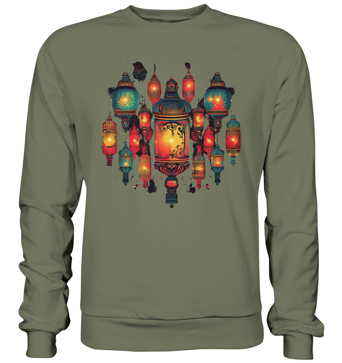 Laternen Lichter 1 - Premium Sweatshirt