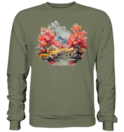 Fantasie Landschaft 10 - Premium Sweatshirt