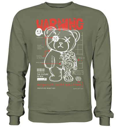 "Warning" Bär Streetstyle - Premium Sweatshirt