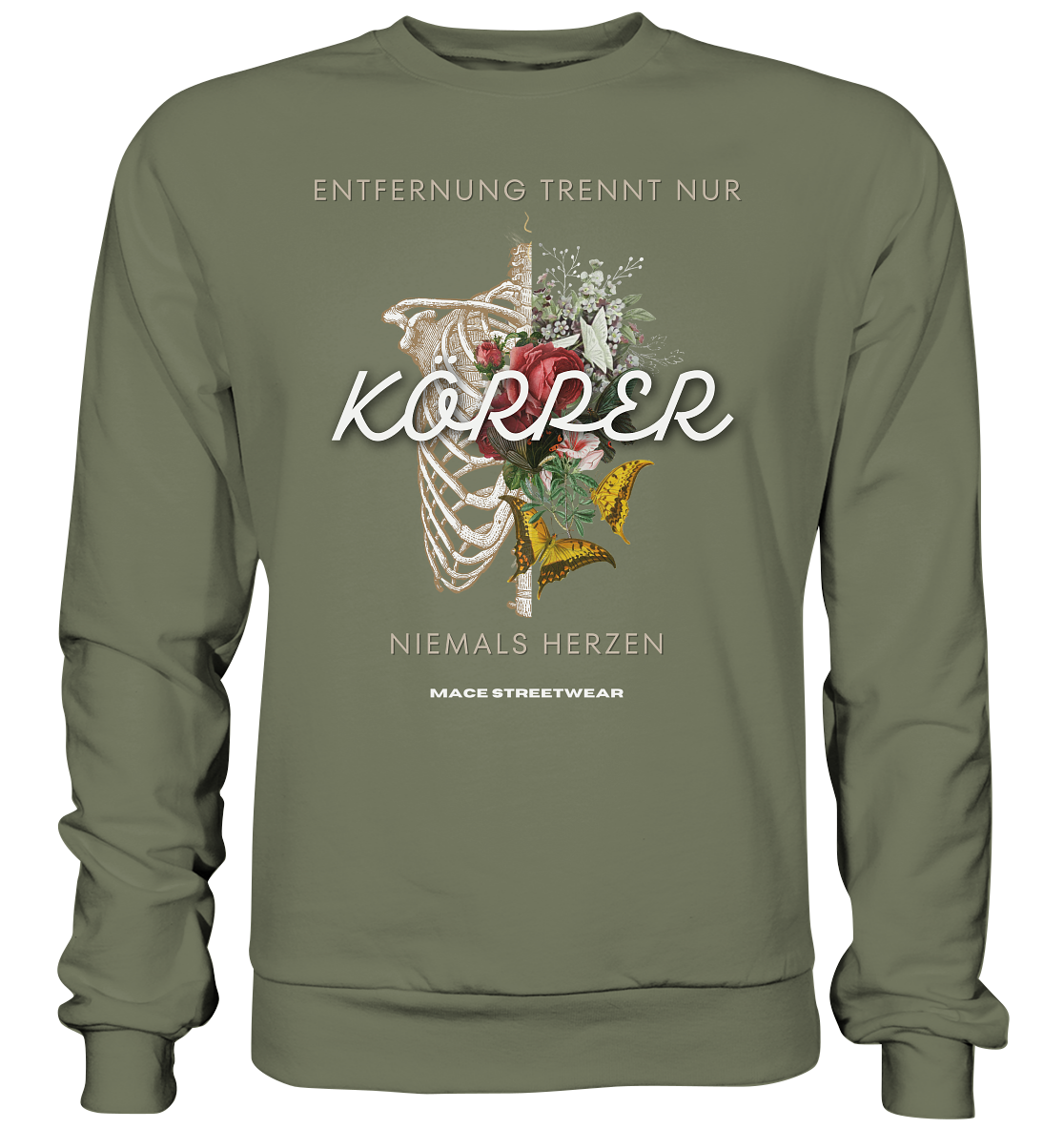 "Körper" Mace Optimismus - Premium Sweatshirt