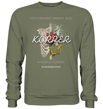 "Körper" Mace Optimismus - Premium Sweatshirt