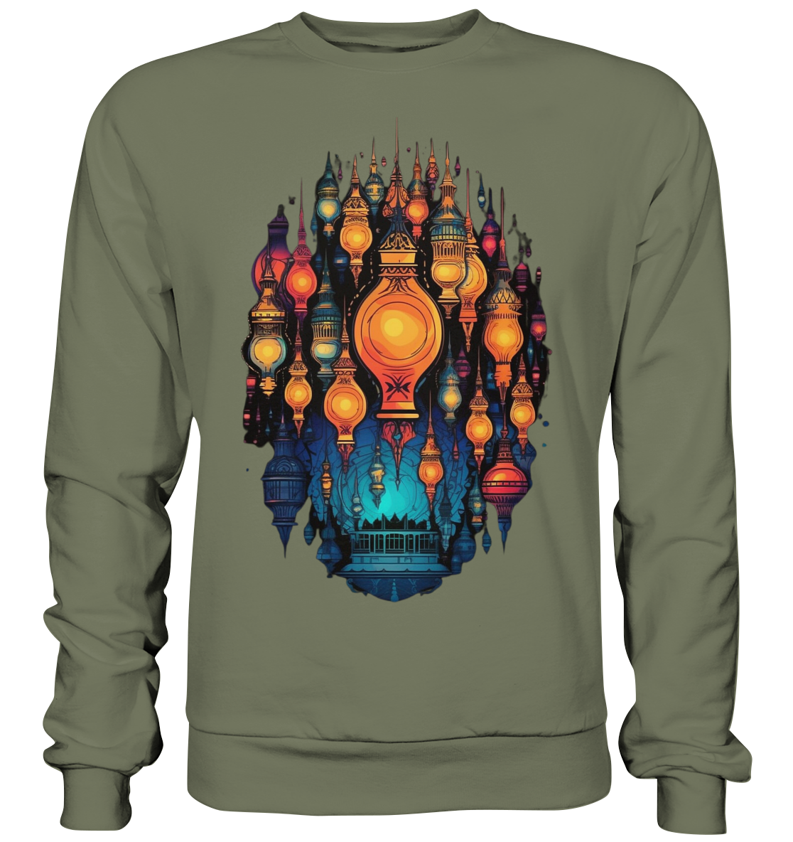 Laternen Lichter 10 - Premium Sweatshirt