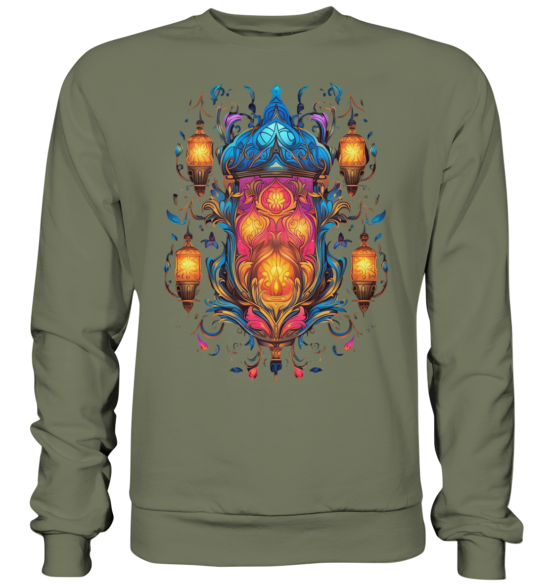 Laternen Lichter 8 - Premium Sweatshirt