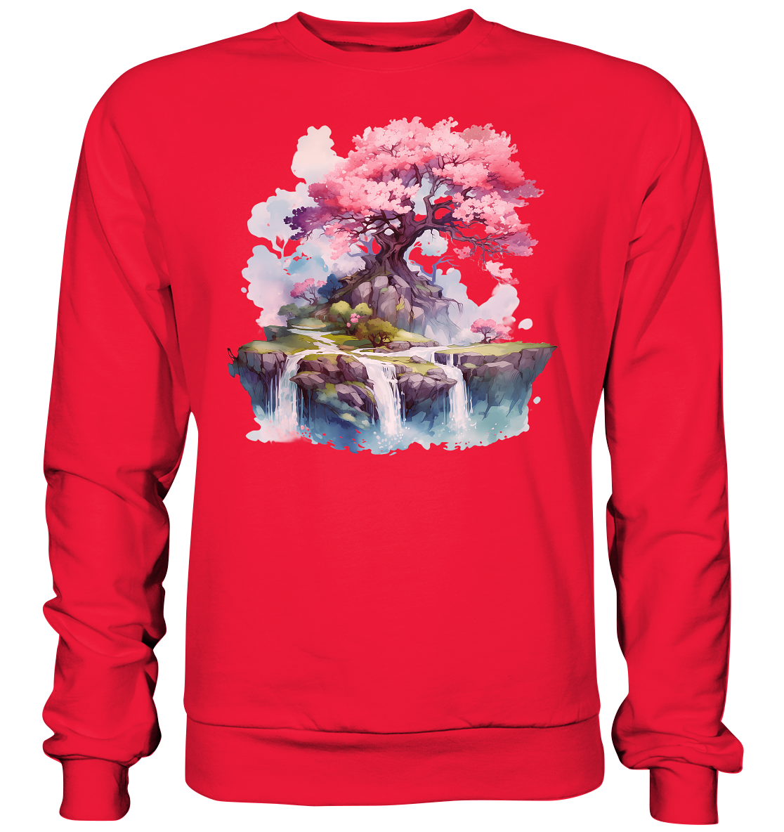 Fantasie Landschaft 12 - Premium Sweatshirt