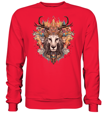 "Tier Kollektion" Tiertotems - Premium Sweatshirt