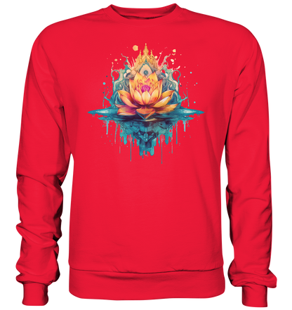 Lotus Blumen 3 - Premium Sweatshirt