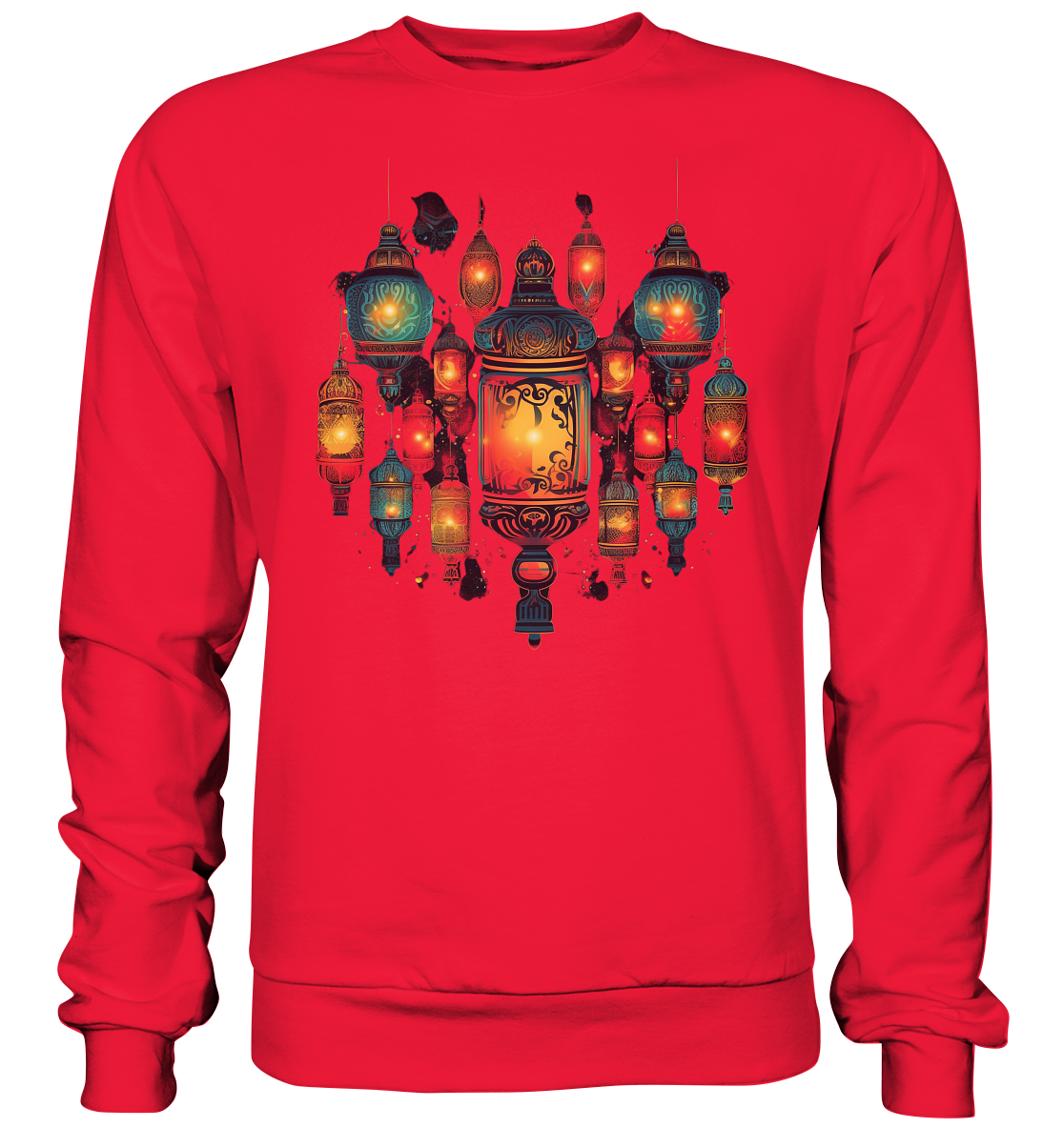 Laternen Lichter 1 - Premium Sweatshirt