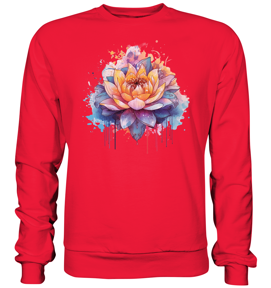 Lotus Blumen 2 - Premium Sweatshirt