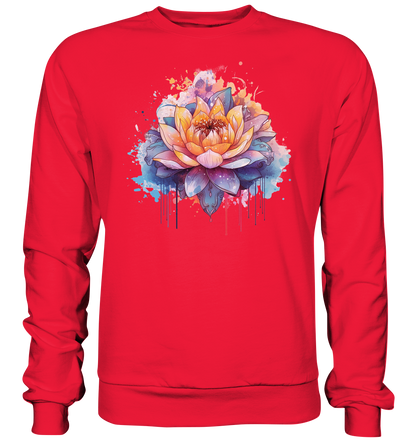 Lotus Blumen 2 - Premium Sweatshirt