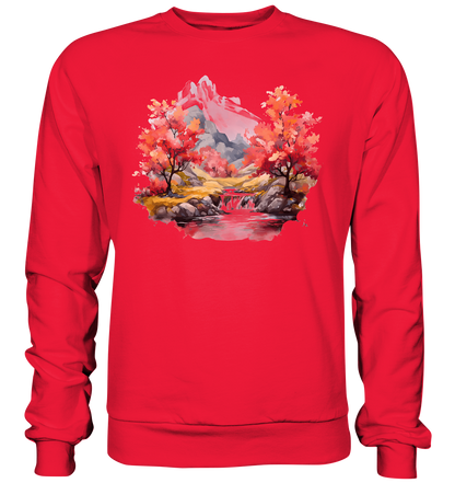 Fantasie Landschaft 10 - Premium Sweatshirt