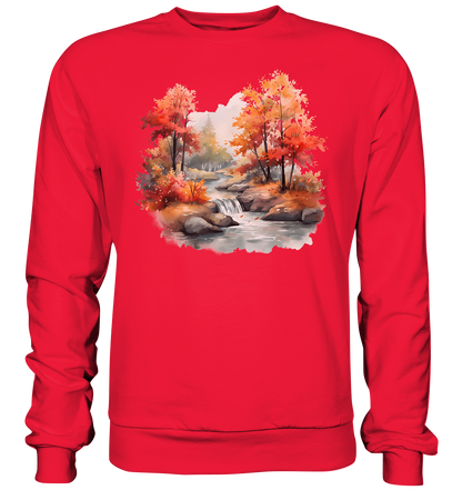 Fantasie Landschaft 4 - Premium Sweatshirt