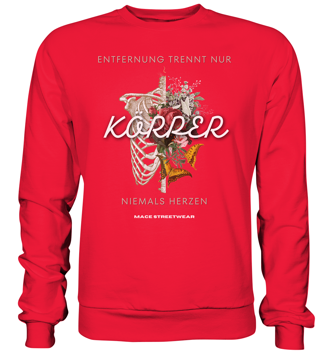 "Körper" Mace Optimismus - Premium Sweatshirt