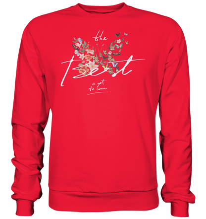 "The Best" Blumen Streetstyle - Premium Sweatshirt