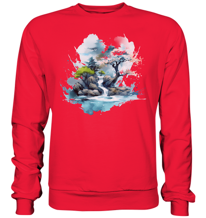 Fantasie Landschaft 3 - Premium Sweatshirt