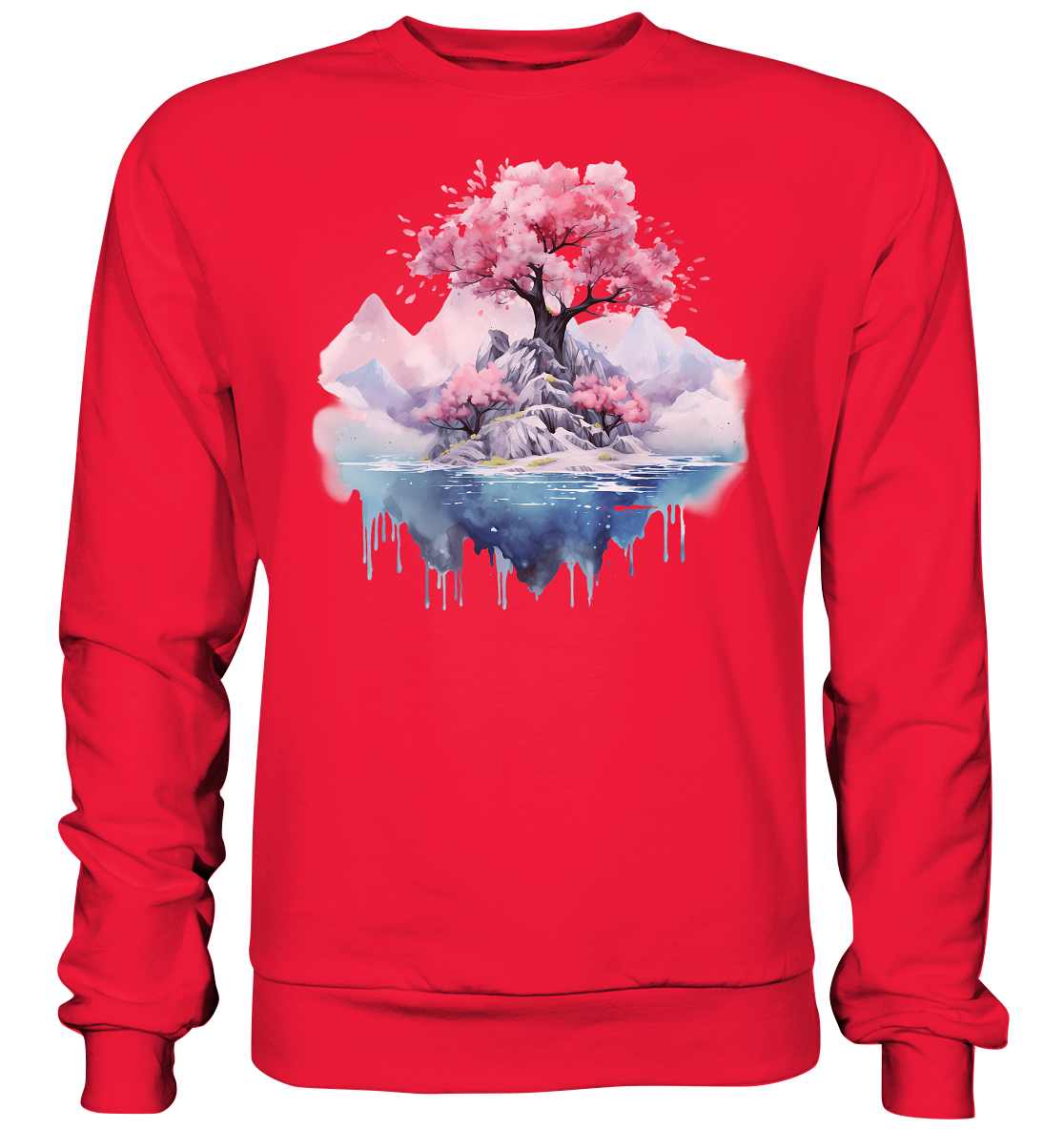 Fantasie Landschaft 14 - Premium Sweatshirt