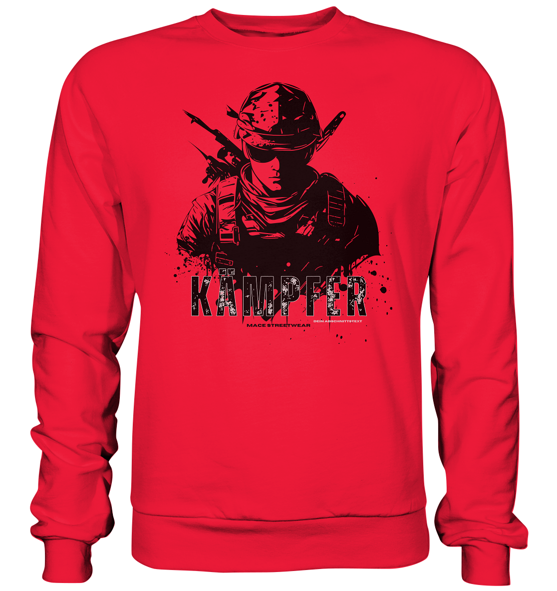 "Kämpfer" Mace Optimismus - Premium Sweatshirt