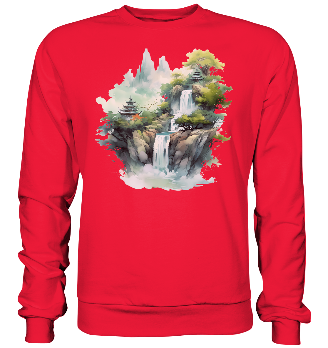 Fantasie Landschaft 11 - Premium Sweatshirt