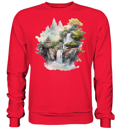 Fantasie Landschaft 11 - Premium Sweatshirt