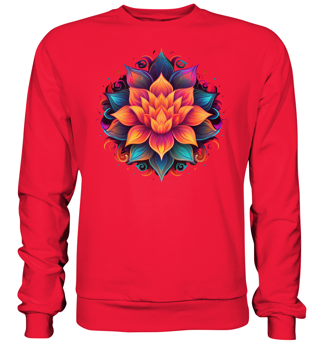 Lotus Blumen 8 - Premium Sweatshirt