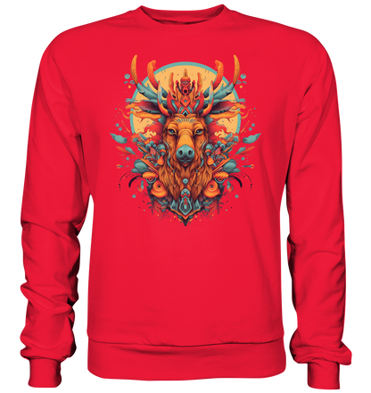 "Elch" Tiertotems - Premium Sweatshirt