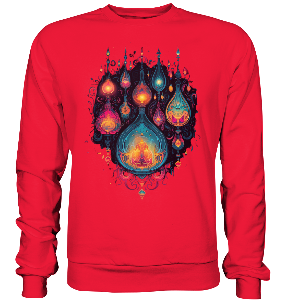 Laternen Lichter 9 - Premium Sweatshirt