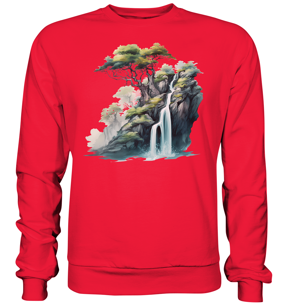 Fantasie Landschaft 13 - Premium Sweatshirt