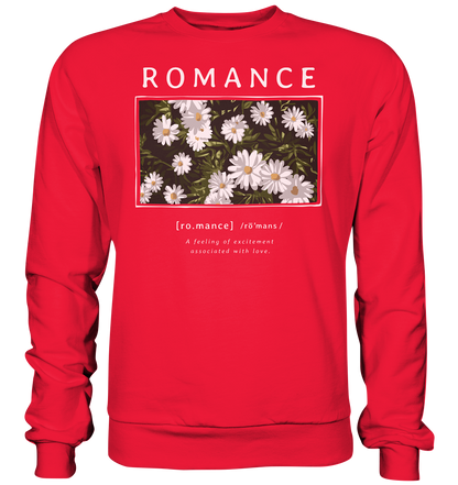 "Romance" Blumen Streetstyle - Premium Sweatshirt