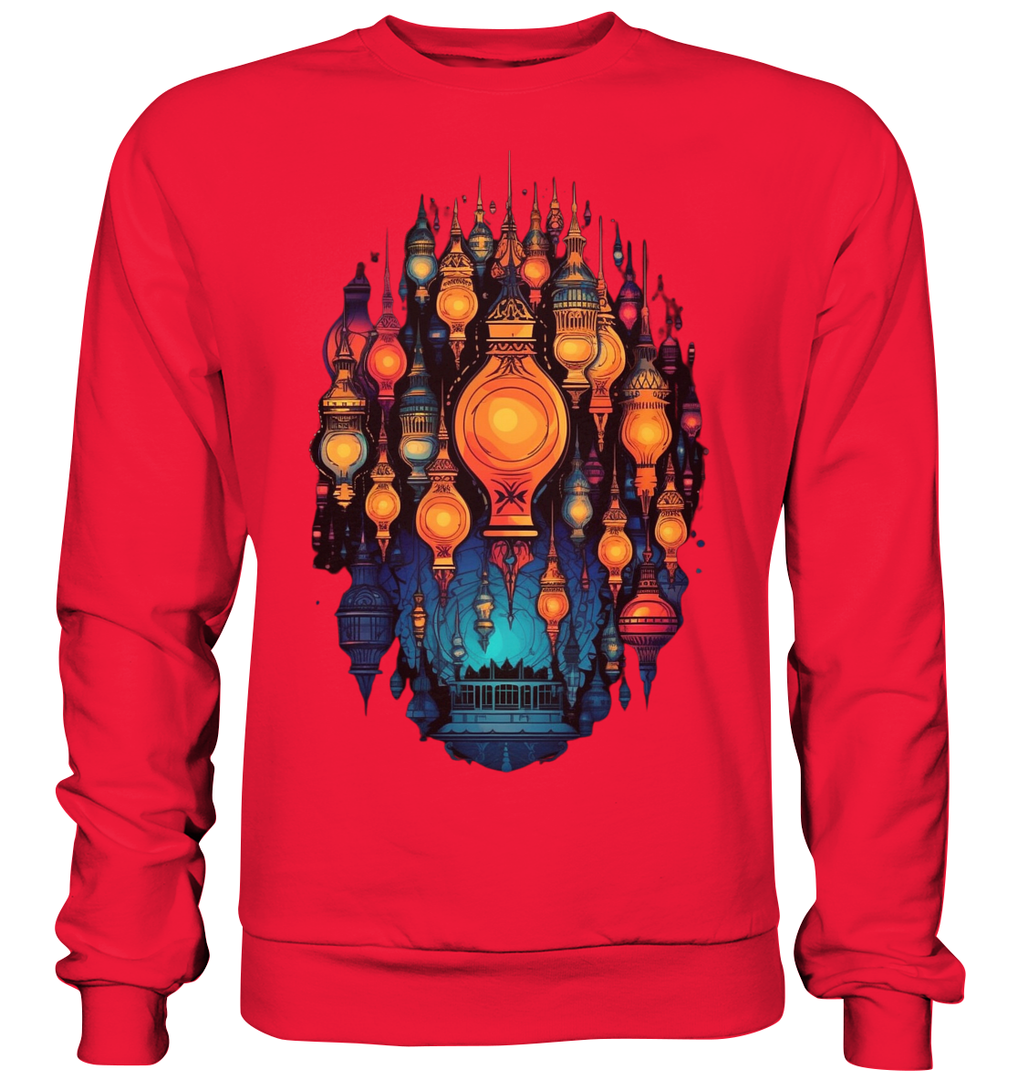 Laternen Lichter 10 - Premium Sweatshirt