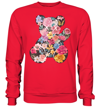 "Blumenbär" Bär Streetstyle - Premium Sweatshirt