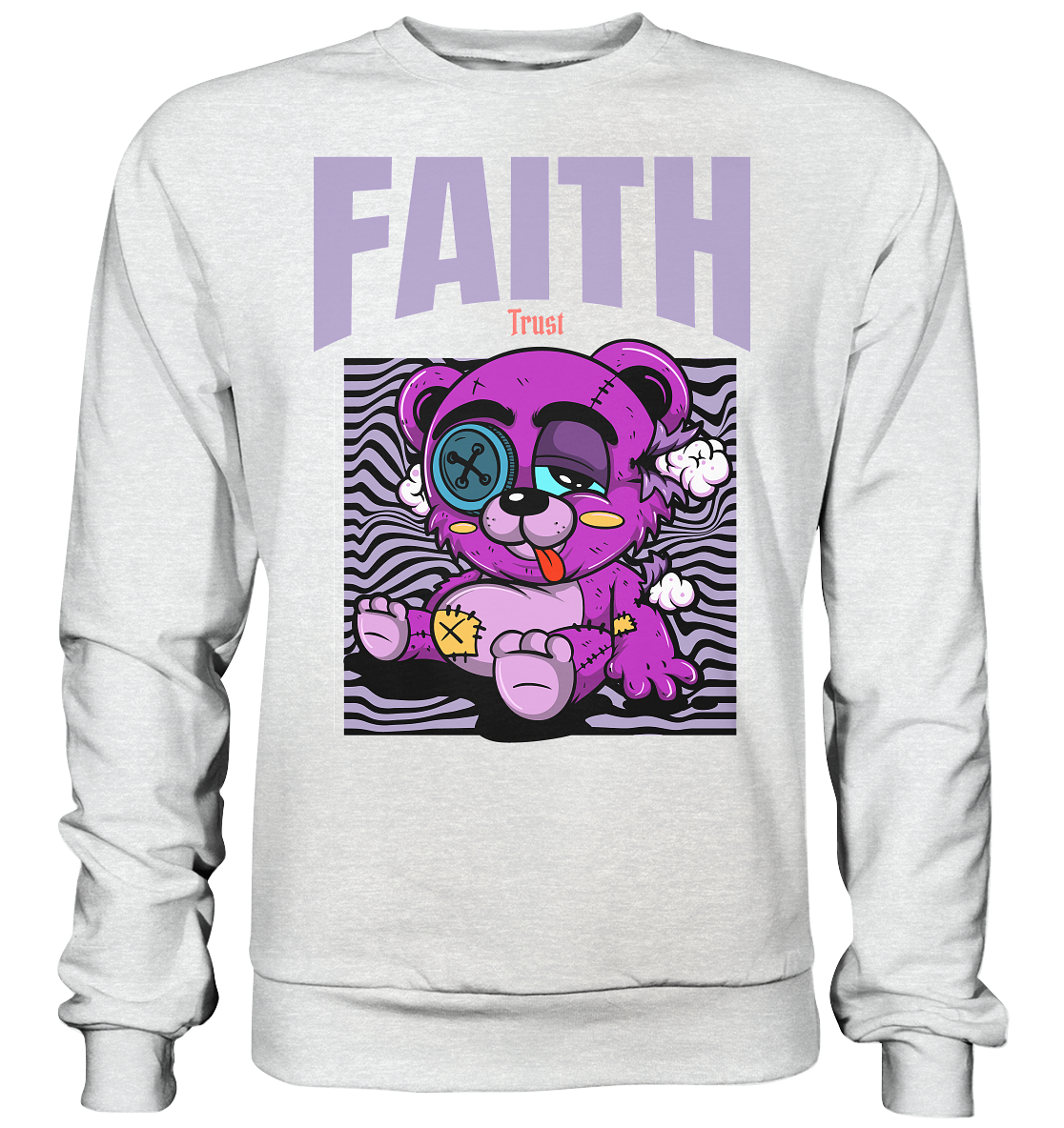 "Faith" Bär Streetstyle - Premium Sweatshirt