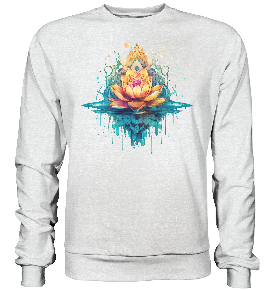 Lotus Blumen 3 - Premium Sweatshirt