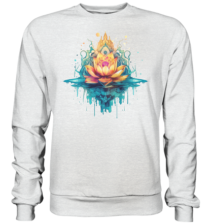 Lotus Blumen 3 - Premium Sweatshirt