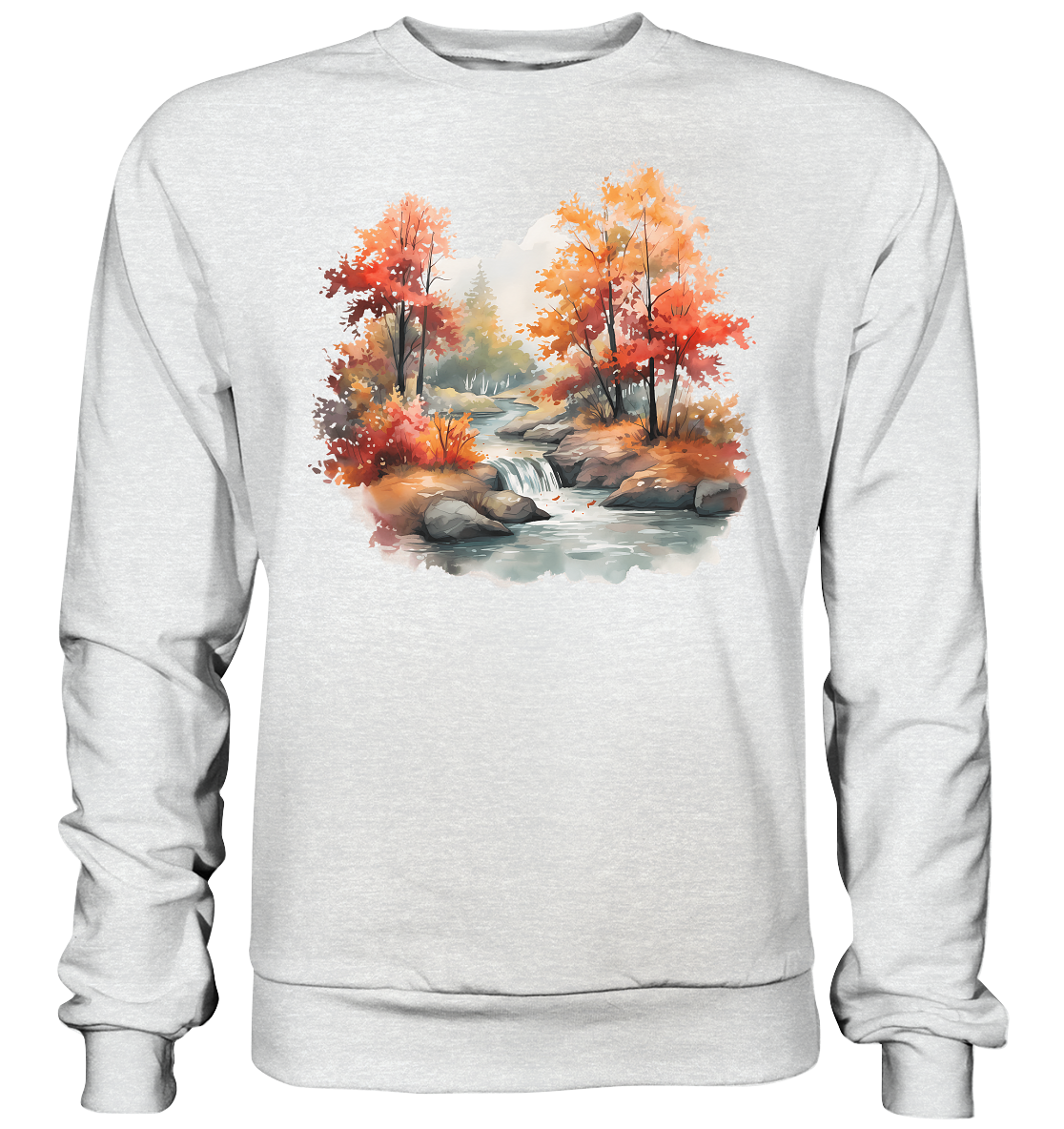 Fantasie Landschaft 4 - Premium Sweatshirt